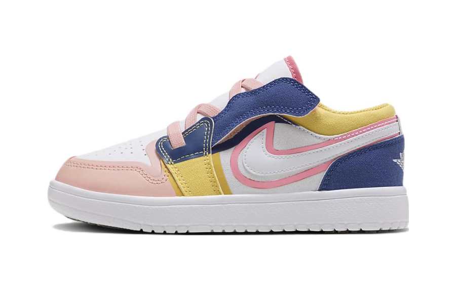 Jordan Jordan Air Jordan 1 Low Alt SE Slip Resistant Cushioning Abrasion Resistant Low top Children's Basketball Shoes