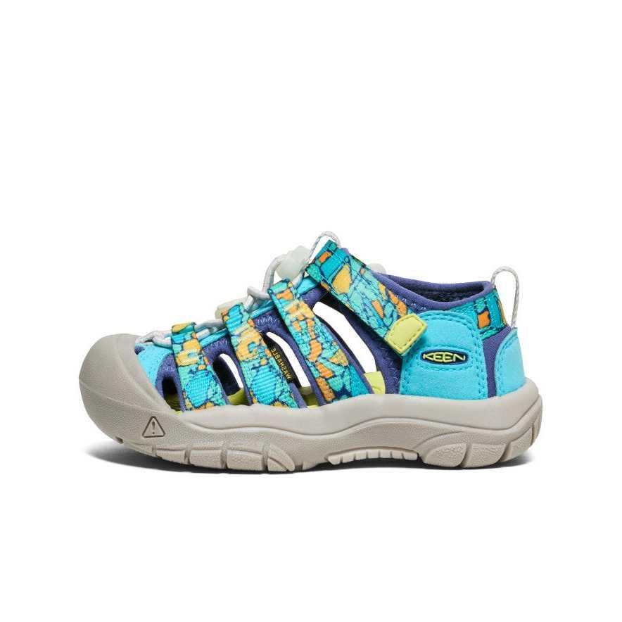 Keen Newport H2 Comfortable Children's Sandals Blue Children Aged 3 7 Years Old