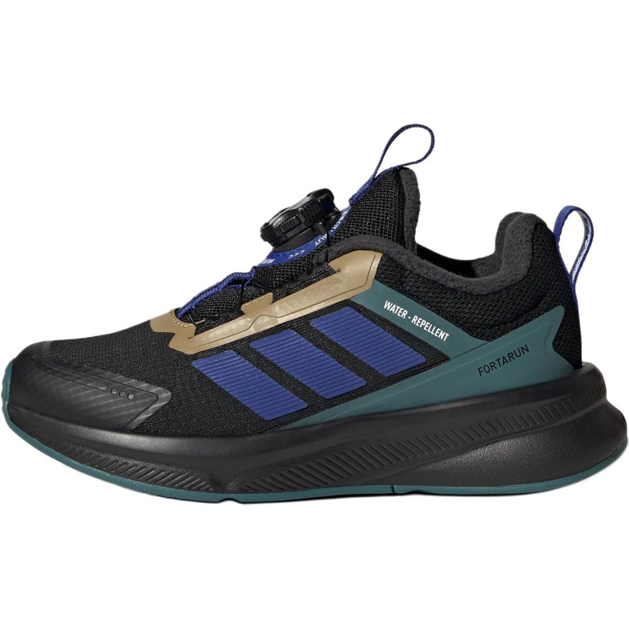 Adidas Adidas FORTARUN 4.0 Abrasion Resistant Thermal Low top Running Shoes Black Kids'