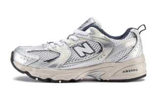 New Balance NB 530 Anti Kick Low top Kids Lifestyle Shoes Silver Kids'