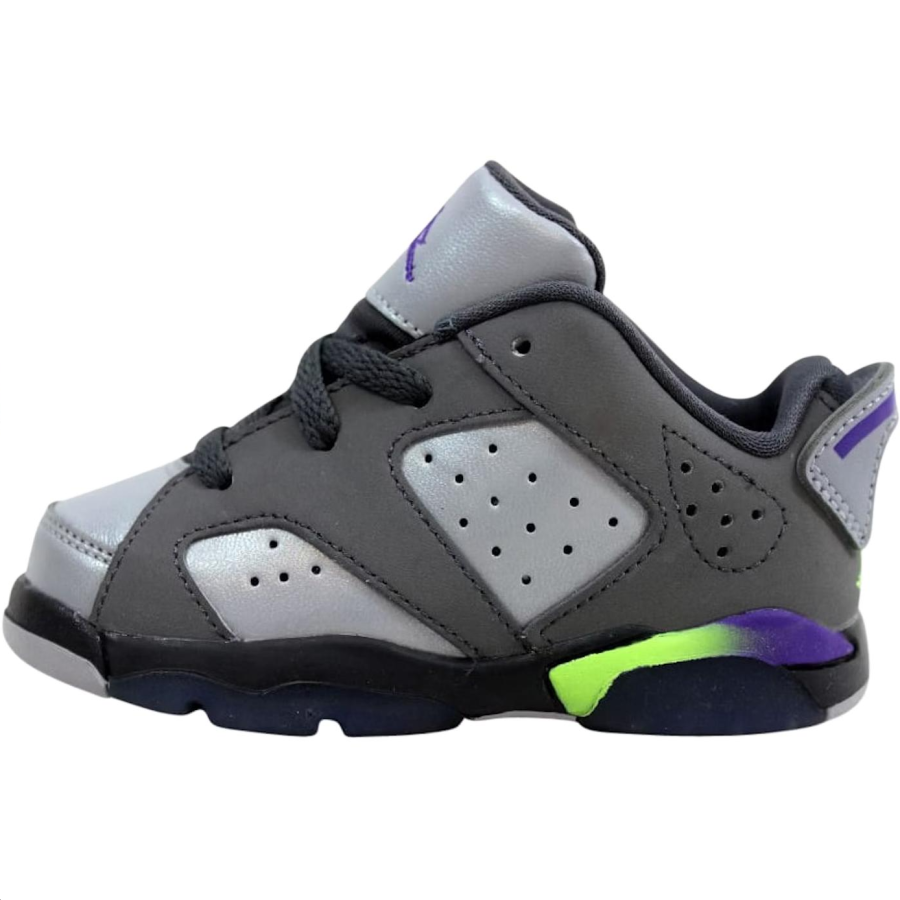 Jordan Jordan Air Jordan 6 Abrasion Resistant Abrasion Resistant Low top Toddler Shoes Gray Green Infant And Toddler