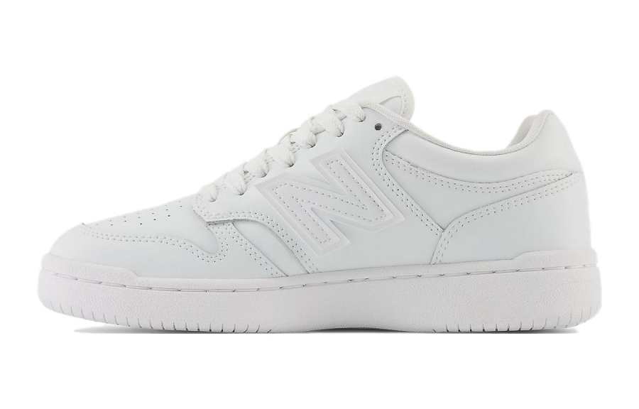 New Balance New Balance NB 480 Leather Low top Children's Basketball Shoes White Teenagers
