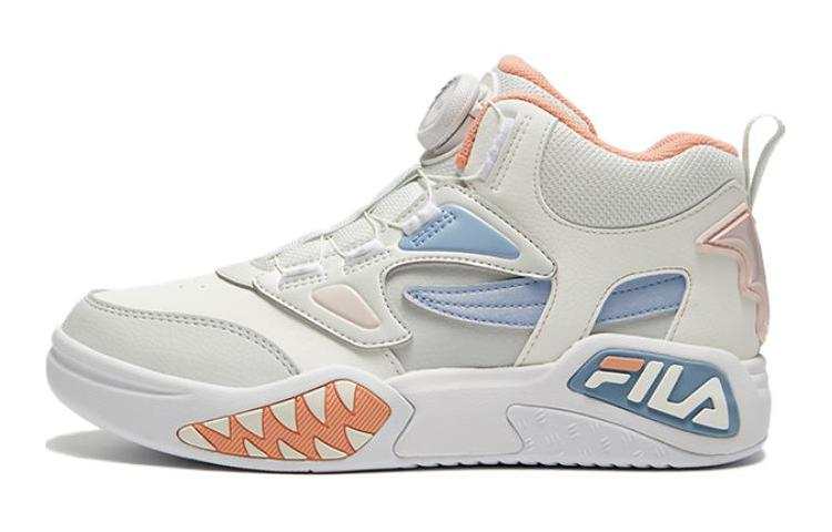 FILA KIDS Abrasion Resistant Low top Kids' Skateboarding Shoes Dusty Blue