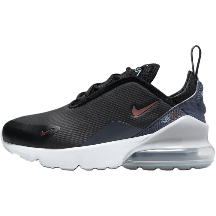 Nike Nike Air Max 270 Comfortable Low top Kids' Running Shoes Black Kids'