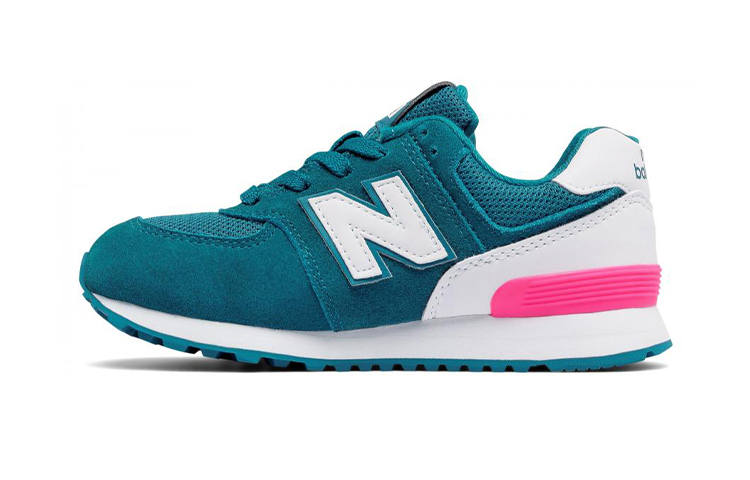 New Balance New Balance NB 574 Visibility Low top Kids' Running Shoes White Blue Children Aged 3 7 Years Old