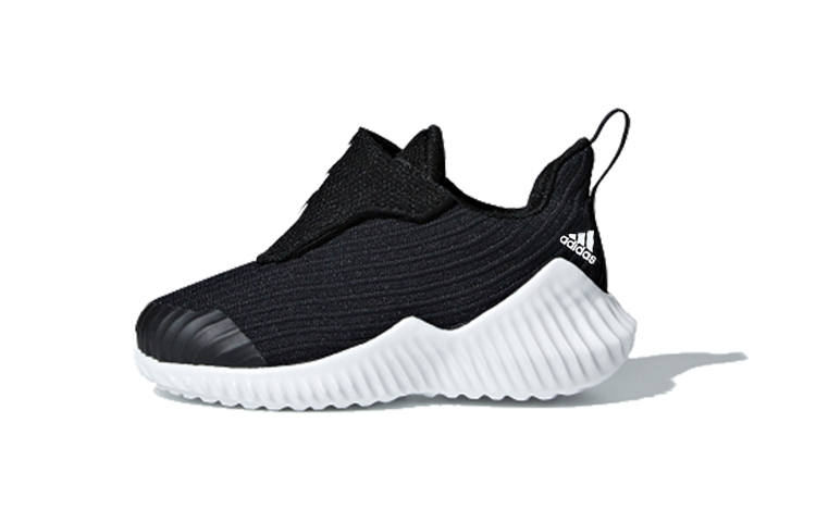 Adidas Adidas Fortarun Ac I Mesh Abrasion Resistant Low top Toddler Shoes Black White Infant And Toddler