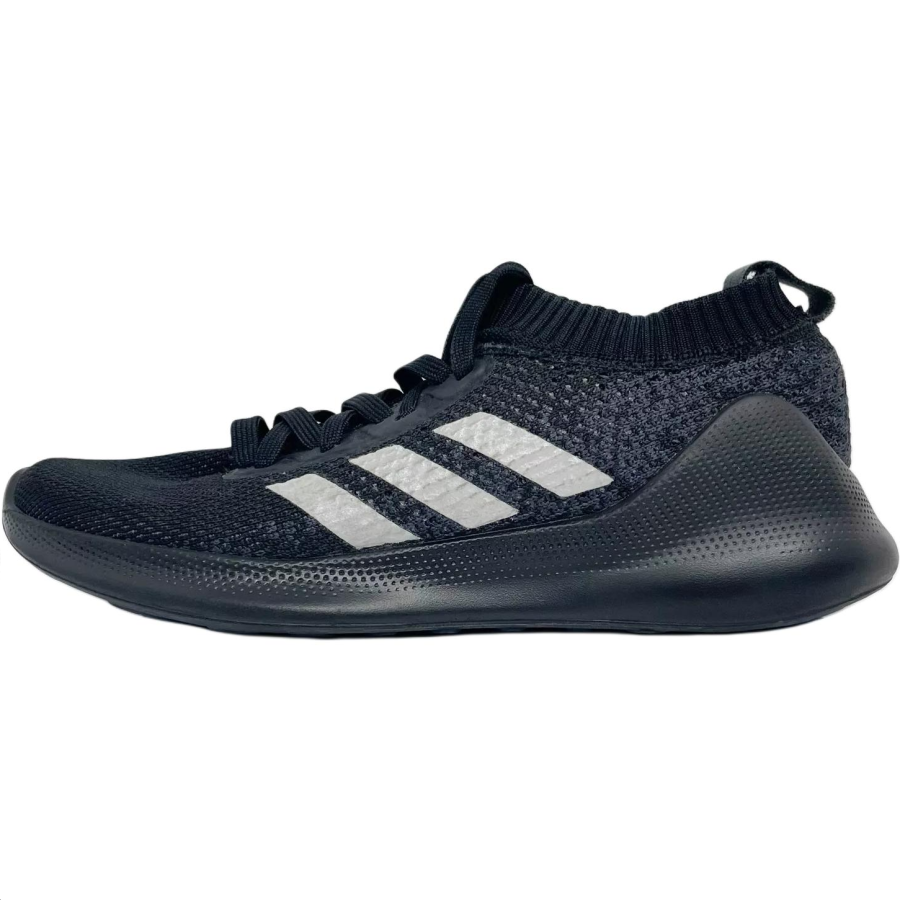 Adidas Adidas Pure Bounce Slip Resistant Abrasion Resistant Low top Kids' Running Shoes Black Teenagers