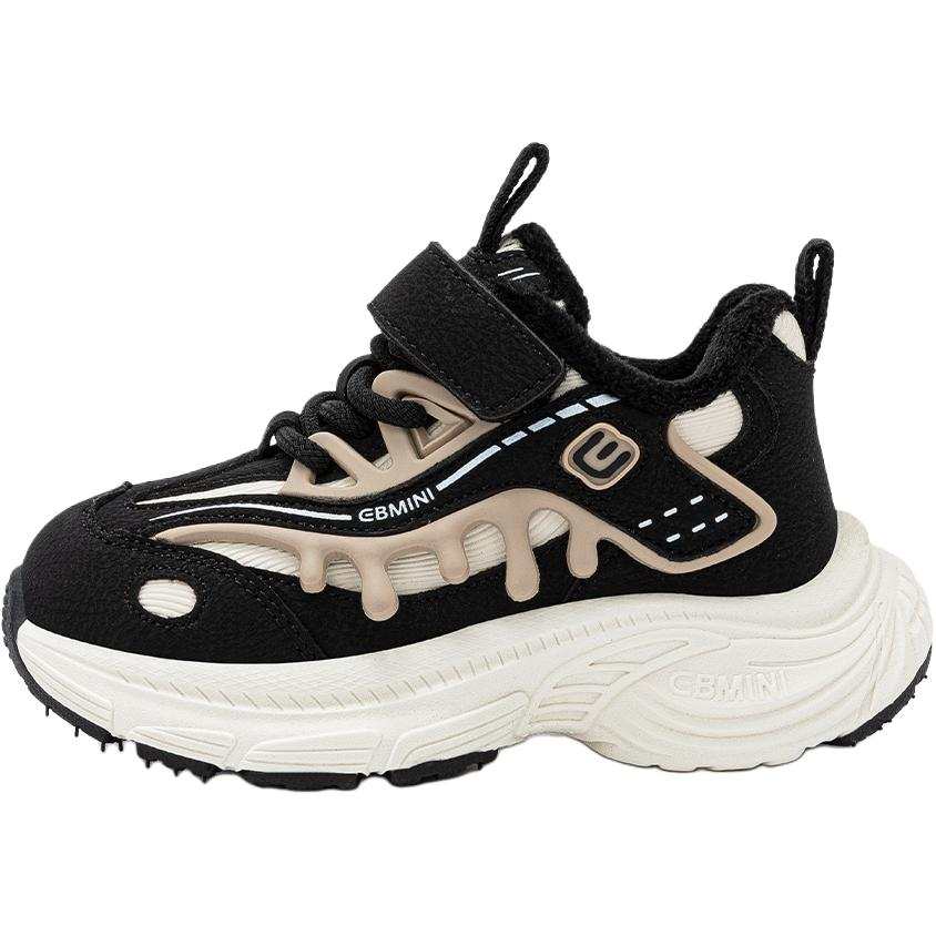 EBMINI Slip Resistant Anti Kick Abrasion Resistant Lightweight Cushioning Thermal Low top Kids Lifestyle Shoes