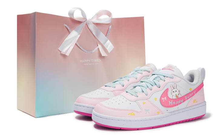 Nike Nike Court Borough Bunny Leather Low top Skateboard Shoes Kids'