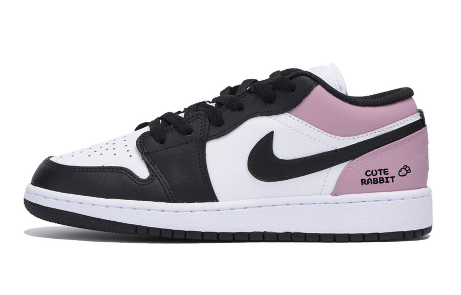 Jordan Jordan Air Jordan 1 Low top Kids' Skateboarding Shoes White Teenagers
