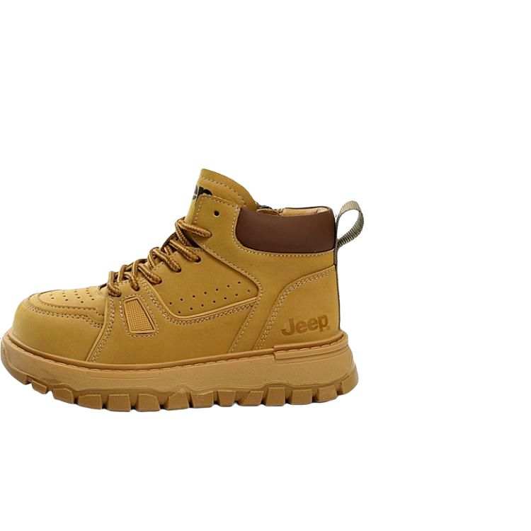 Jeep Fabric Anti Kick And Abrasion Resistant Low top Kids' Skateboarding Shoes Kids'