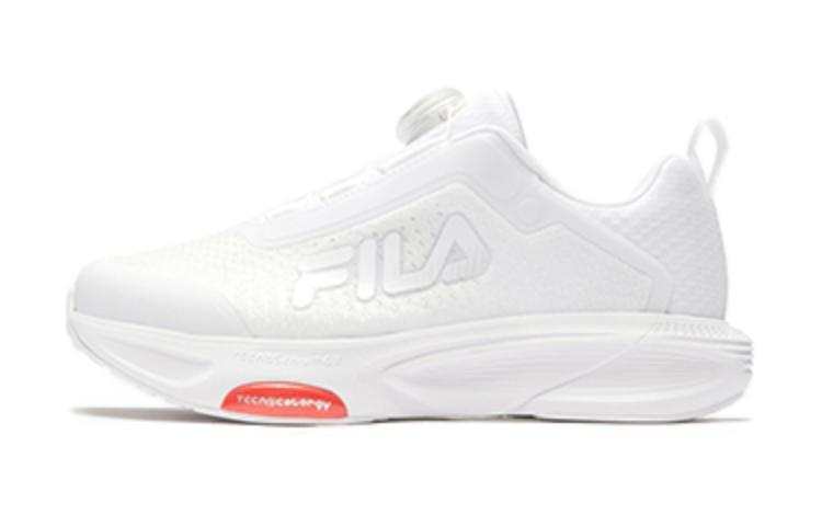 FILA KIDS NEON 3 Cushioning Abrasion Resistant Cushioning, Wear Resistant Low top Kids Lifestyle Shoes White