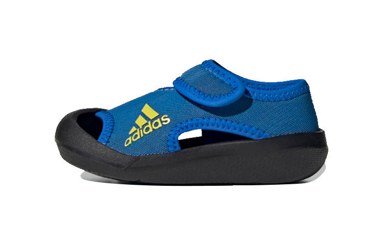 Adidas Adidas Comfortable Slip Resistant, Abrasion Resistant, Breathable Low top Sandal Blue Infant And Toddler