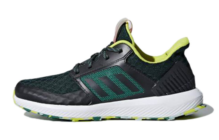 Adidas Adidas Rapida Cool K Sports Breathable And Slip Resistant Low top Kids' Running Shoes Black Green Kids'