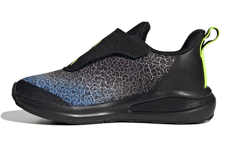 Adidas Adidas Fortarun Predator Ac K Breathable Low top Kids' Running Shoes Black Green Blue Kids'