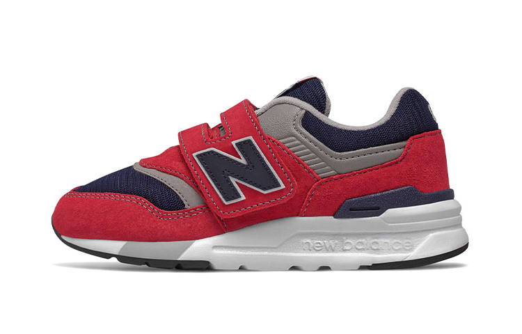 New Balance New Balance Hook And Loop 997H Kids Lifestyle Shoes Blue Red Children Aged 3 7 Years Old