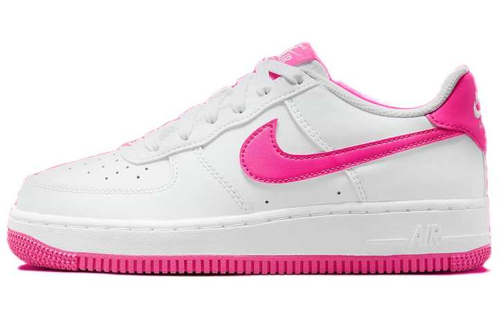 Nike Nike Air Force 1 'White Laser Fuchsia' GS