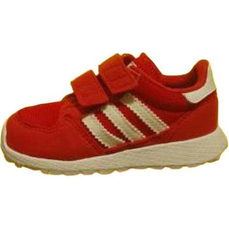 Adidas Adidas Comfort Slip Resistant Abrasion Resistant Low top Toddler Shoes Red Infant And Toddler