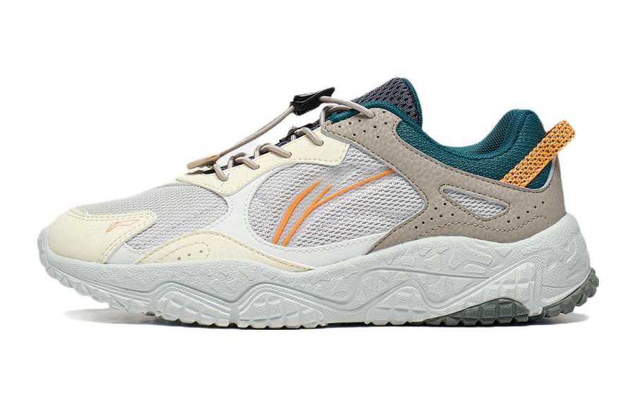 Li-Ning YOUNG Li Ning YOUNG Low top Casual Shoes Gray Yellow Teenagers