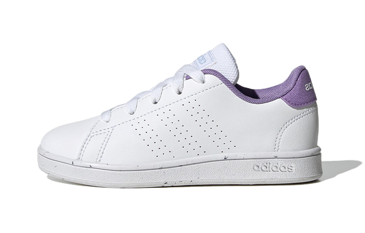 Adidas Neo ADVANTAGE K Synthetic Leather Slip Resistant Abrasion Resistant Low top Kids' Skateboarding Shoes
