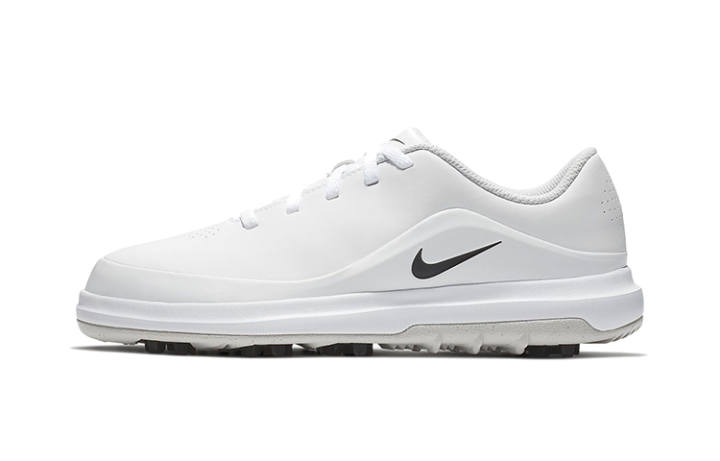 Nike Nike Slip Resistant Abrasion Resistant Kids' Training Shoes White Black Children Aged 3 7 Years Old