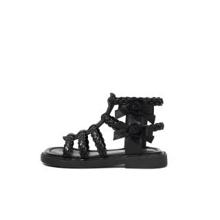 XIAOZHUBANNA Woven Slip Resistant Slip Resistant Mid top Sandal Kids'