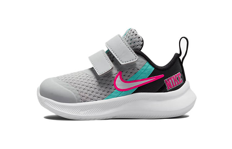 Nike Nike Star Runner 3 SE Slip Resistant, Abrasion Resistant, Lightweight Low top Toddler Shoes Gray Infant And Toddler