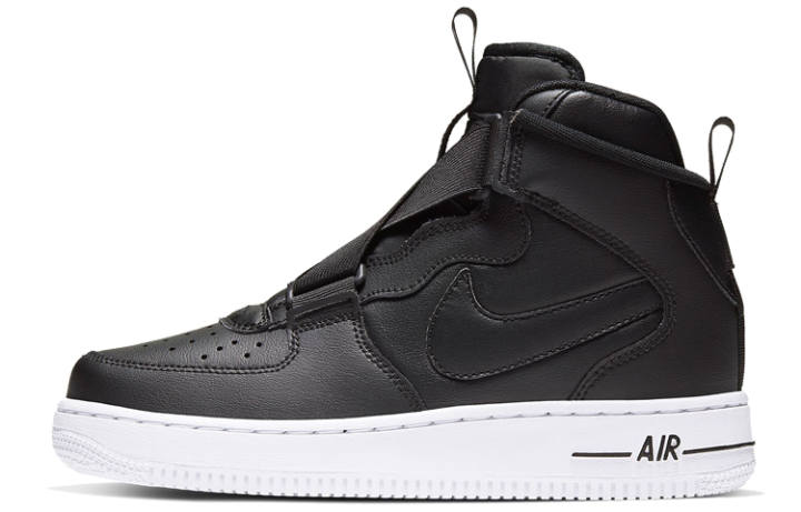 Nike Nike Air Force 1 High top Skateboard Shoes Black Unisex
