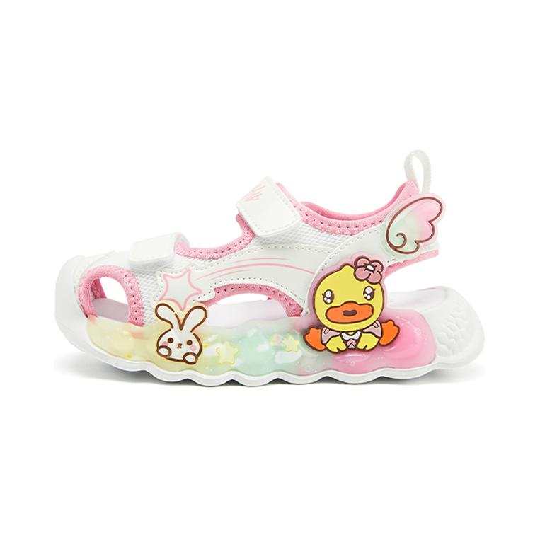 B.Duck Yellow Duck Anti Kick Abrasion Resistant Lightweight Cushioning Breathable Children's Sandals Pre school