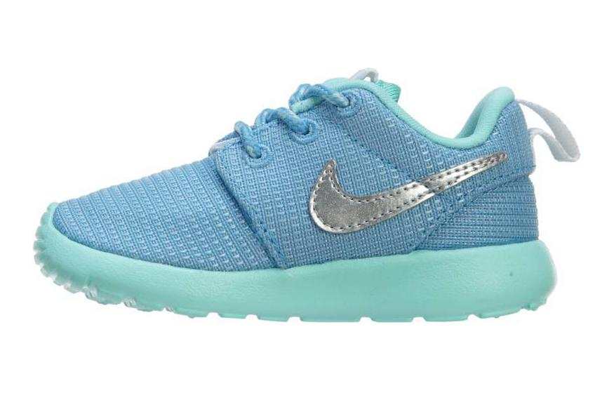 Nike Nike Roshe One Slip Resistant Cushioning Abrasion Resistant Low top Kids' Running Shoes Blue Kids'