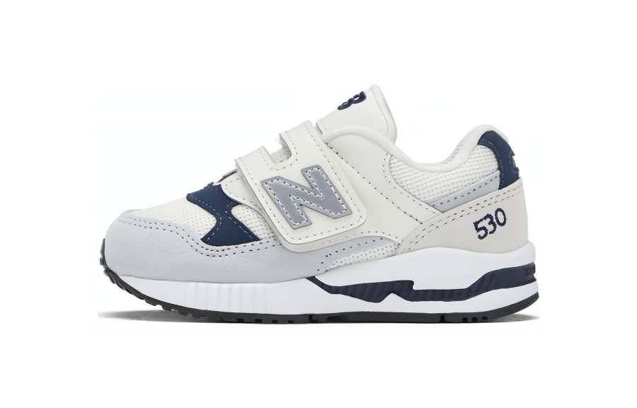 New Balance New Balance NB 530 Comfortable Low top Toddler Shoes White Gray Infant And Toddler
