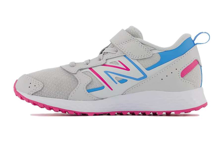 New Balance New Balance Fresh Foam Low top Running Shoes Gray Pink Children Aged 3 7 Years Old