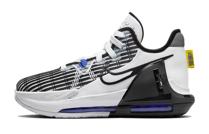 Nike Nike Witness 6 Mid top Basketball Shoes Black White Unisex