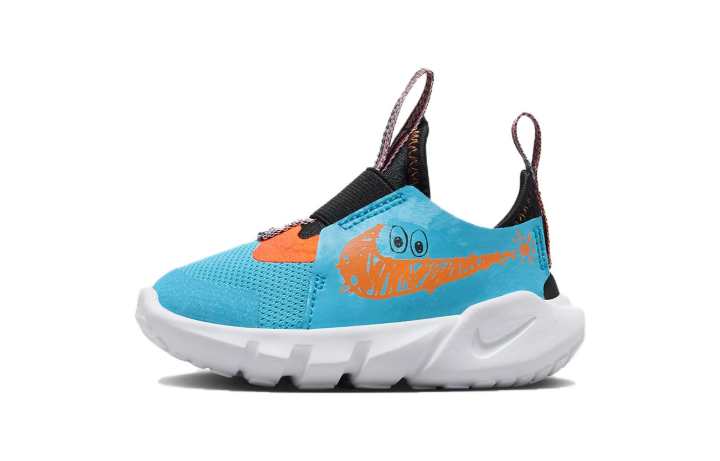 Nike Nike Flex Runner 2 Lil TD 'Blue Lightning Total Orange'
