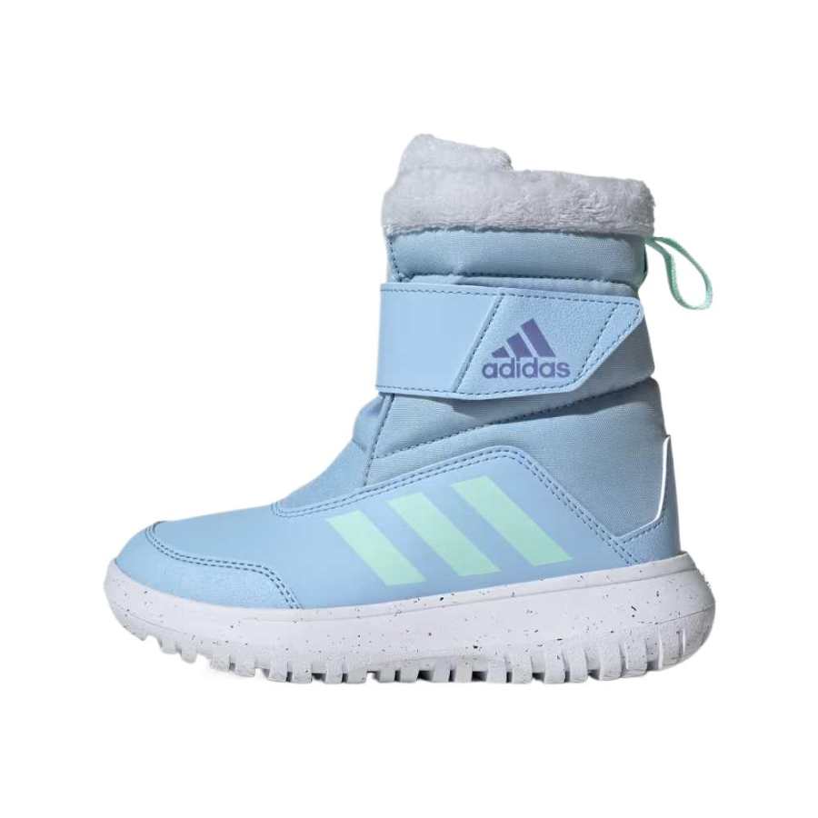Adidas Adidas WINTERPLAY Polyester Thermal Mid top Kids' Outdoor Shoes Blue Kids'