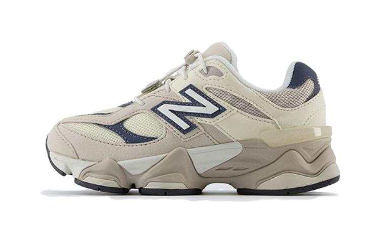 New Balance New Balance NB 9060 Anti Kick Cushioning Low top Kids' Running Shoes Beige Children Aged 3 7 Years Old