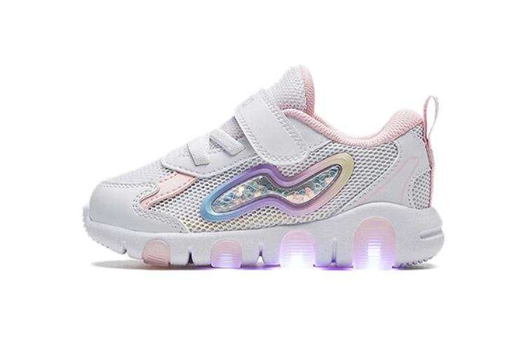 Antakids Anti Kick And Abrasion Resistant Low top Toddler Shoes White Pink Infant And Toddler