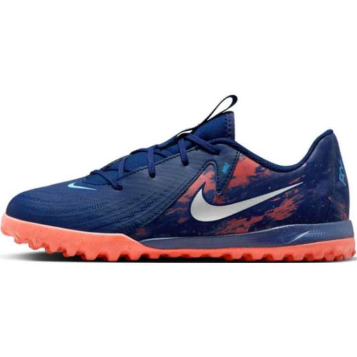 Nike Nike Jr. Phantom GX 2 Academy Slip Resistant Cushioning Abrasion Resistant Rebound Low top Kids' Soccer Shoes Blue