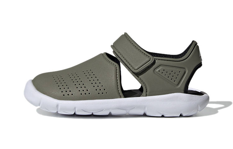Adidas Adidas Fortaswim Children's Sandals Ruins Green Children Aged 3 7 Years Old
