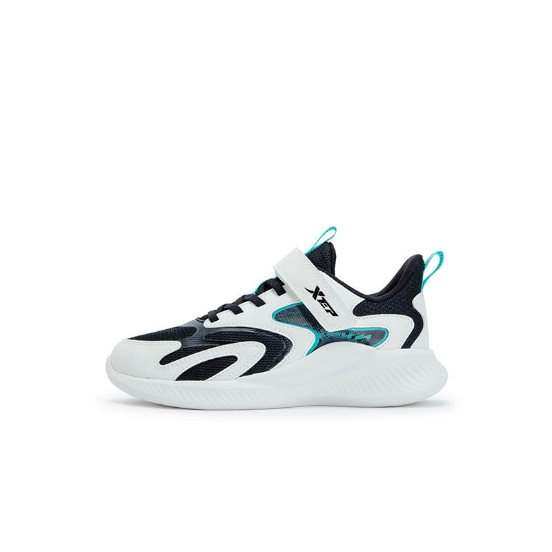 XTEP XTEP Synthetic Leather Low top Running Shoes Canvas White/Black