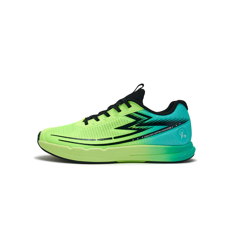 361°KIDS Slip Resistant Cushioning Abrasion Resistant Running Shoes Fluorescent Bright/Lake Green Teenagers