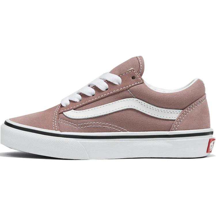 Vans Old Skool Canvas, Suede Low top Kids' Skateboarding Shoes Pink Children Aged 3 7 Years Old