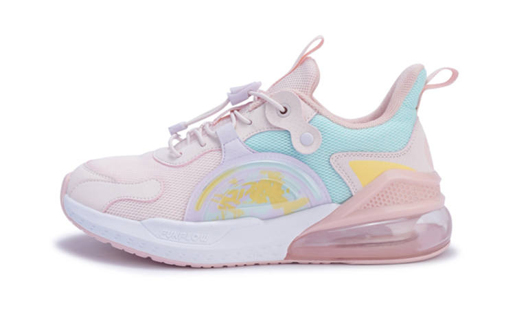 361° Anti Kick Slip Resistant Cushioning Anti Kick Slip Resistant Cushioning Kids Lifestyle Shoes Pastel Pink Kids'