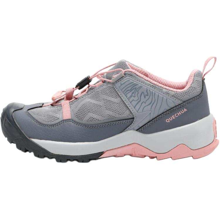 DECATHLON Low top Kids' Outdoor Shoes Gray Pink Unisex