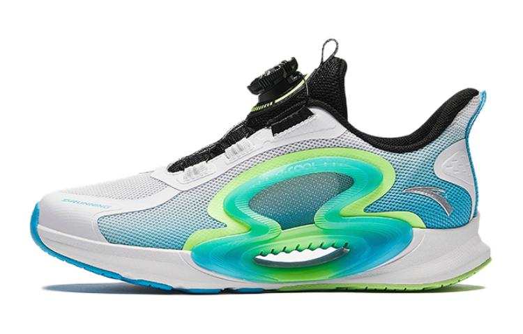 Antakids Moonwalker 2.0 Low top Running Shoes White/Chlorine Blue Teenagers