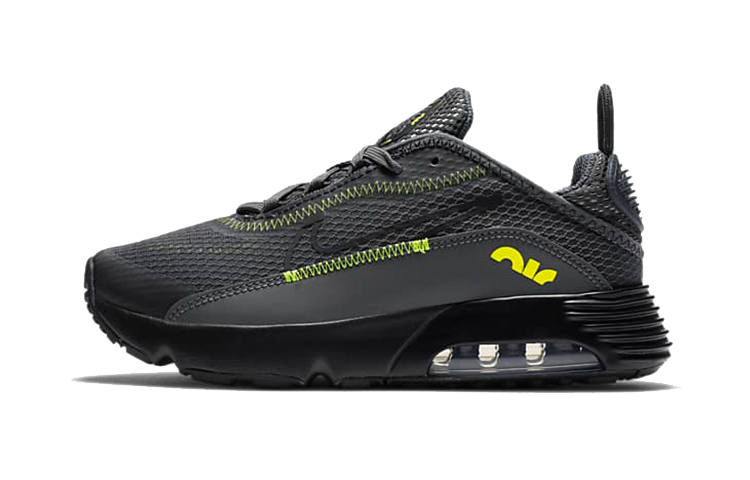 Nike Nike Air Max 2090 Comfortable Kids Lifestyle Shoes Black Gray Children Aged 3 7 Years Old