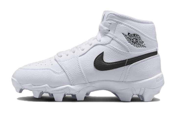 Jordan Jordan 1 Mid Cleat White Black GS