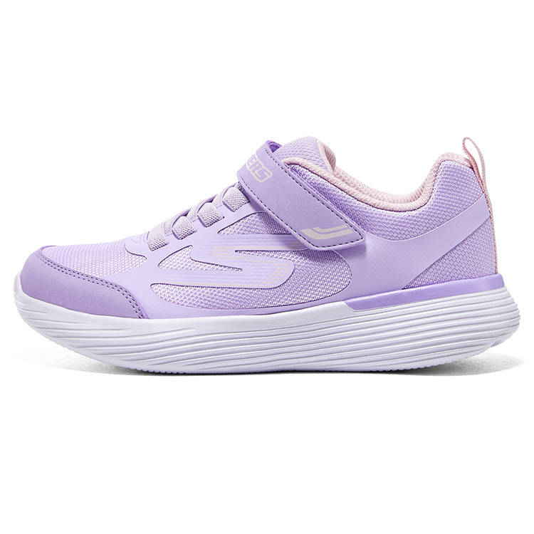 Skechers Go Run 400 V2 Cushioning, Wear Resistant Low top Kids Lifestyle Shoes Lavender