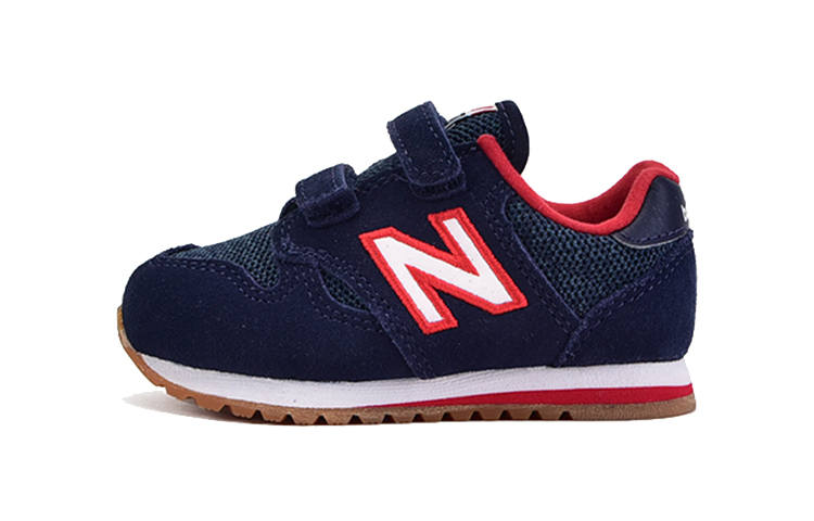 New Balance New Balance NB 520 Synthetic Leather Cushioning Abrasion Resistant Breathable Low top Toddler Shoes Navy Blue