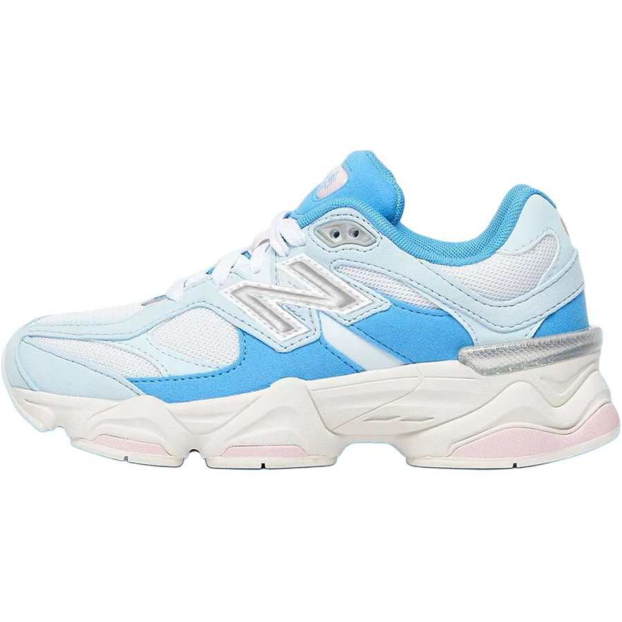 New Balance New Balance NB 9060 Abrasion Resistant Abrasion Resistant Low top Kids' Running Shoes Blue/White/Pink Teenagers